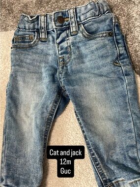Cat & Jack Light Blue Boys Denim Jeans